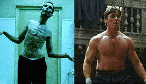 Christian Bale - how hollywood celebrities gain weight for movie roles