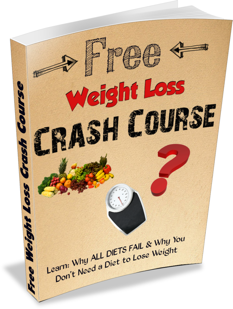 Weight Loss Crash Course 3D Book Cover (PNG)