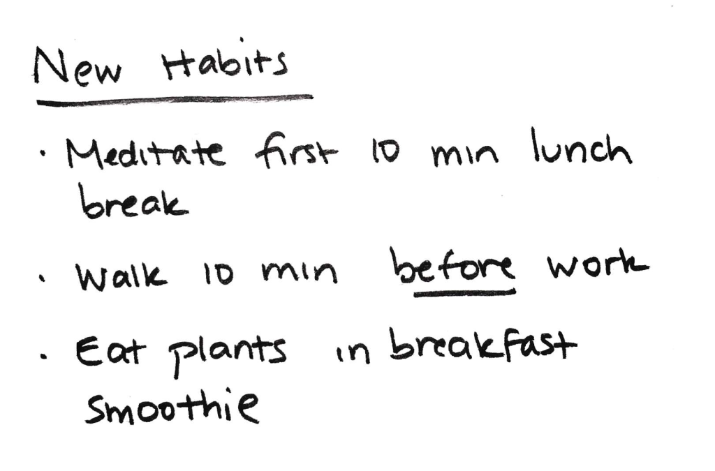 How to create healthy eating habits