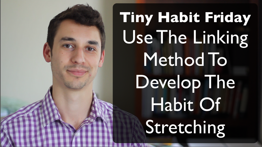 how to develop the habit of stretching every day