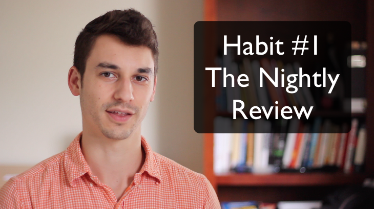 Habit #1 nightly review