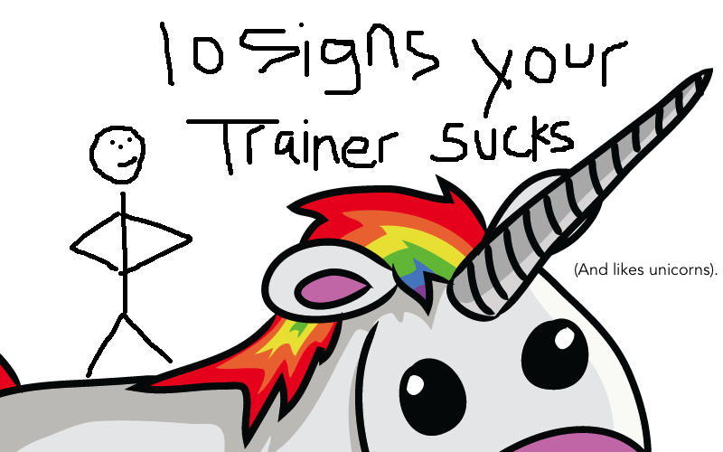 Your personal trainer sucks