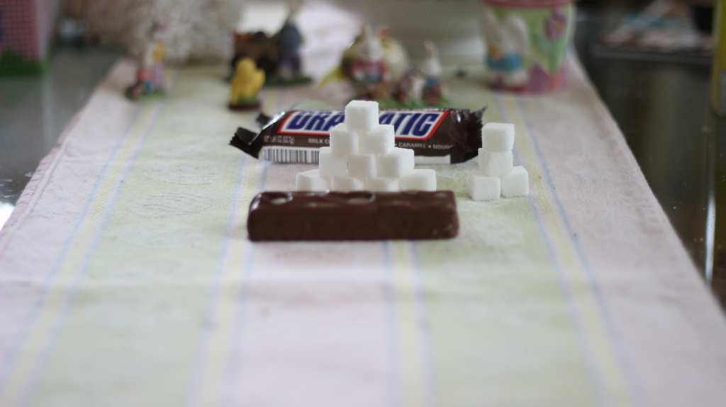 Snickers with sugar