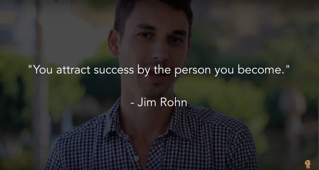 You attract success