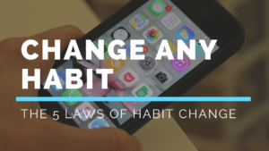 how to change a habit